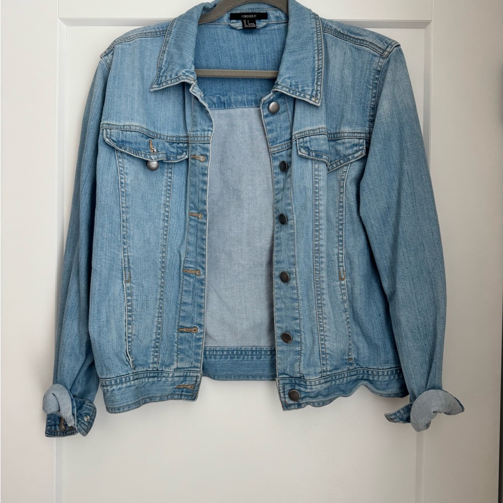 Light denim jacket